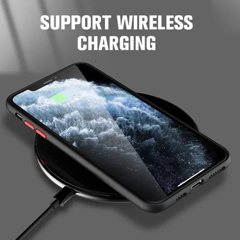 غطاء هاتف مغناطيسي مطفي متوافق مع MagSafe
